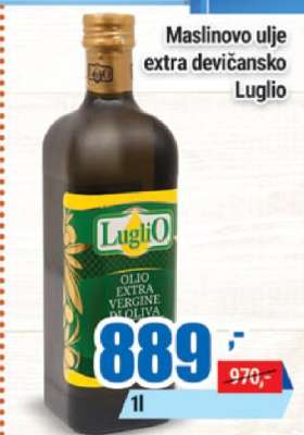 Maslinovo ulje extra devičansko Luglio