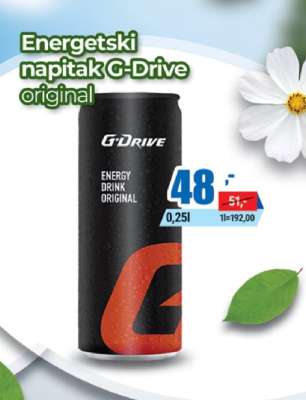 Energetski napitak G-Drive original
