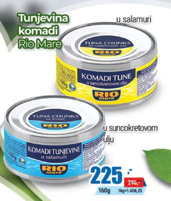 Tunjevina komadi Rio Mare