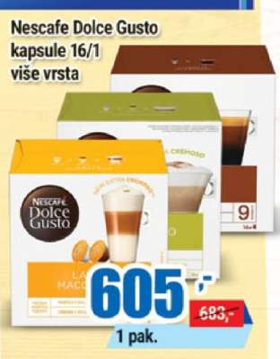 Nescafe Dolce Gusto kapsule 16/1