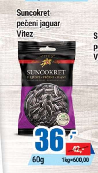 Suncokret pečeni jaguar Vitez