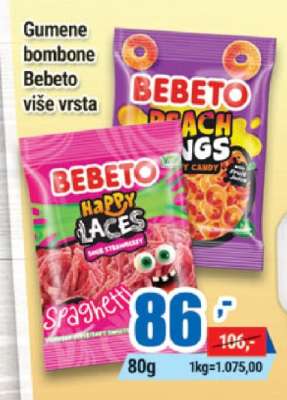 Gumene bombone Bebeto