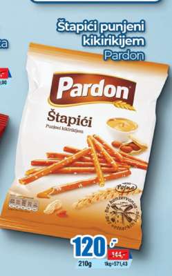 Štapici punjeni kikirikijem