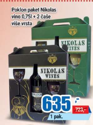 Poklon paket Nikolas