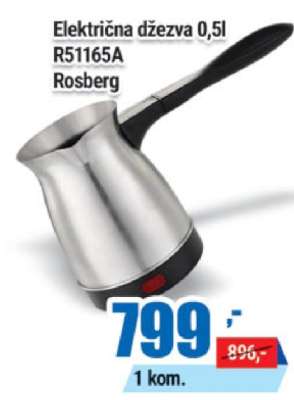 Električna džezva 0,5l