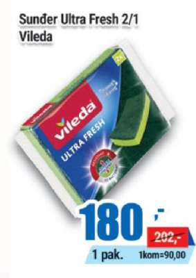 Sunder Ultra Fresh 2/1 Vileda