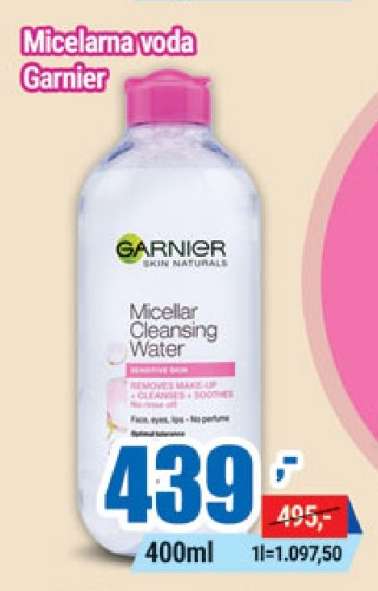 Micelarna voda Garnier