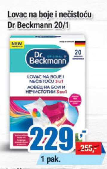 Lovac na boje i nečistoću Dr Beckmann 20/1