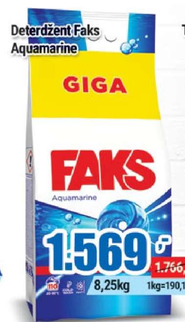 Deterdžent Faks Aquamarine