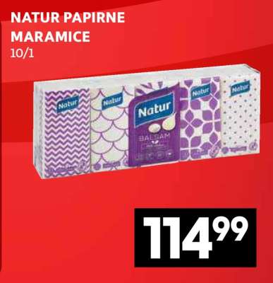 Natur PAPIRNE MARAMICE
