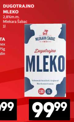DUGOTRAJNO MLEKO