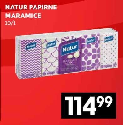 Natur PAPIRNE MARAMICE