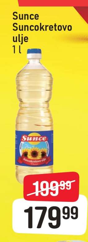 Sunce Suncokretovo ulje 1L