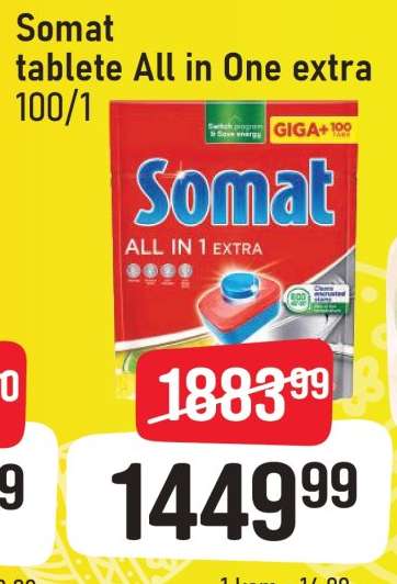 Somat tablete All in One extra 100/1