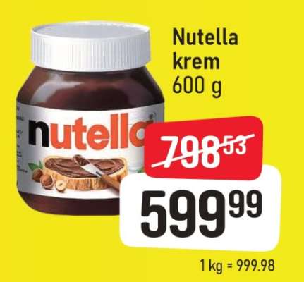 NUTELLA KREM