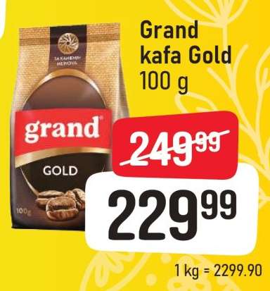 Grand kafa Gold 100 g