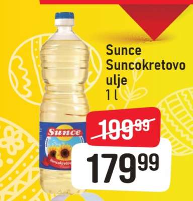 Sunce Suncokretovo ulje