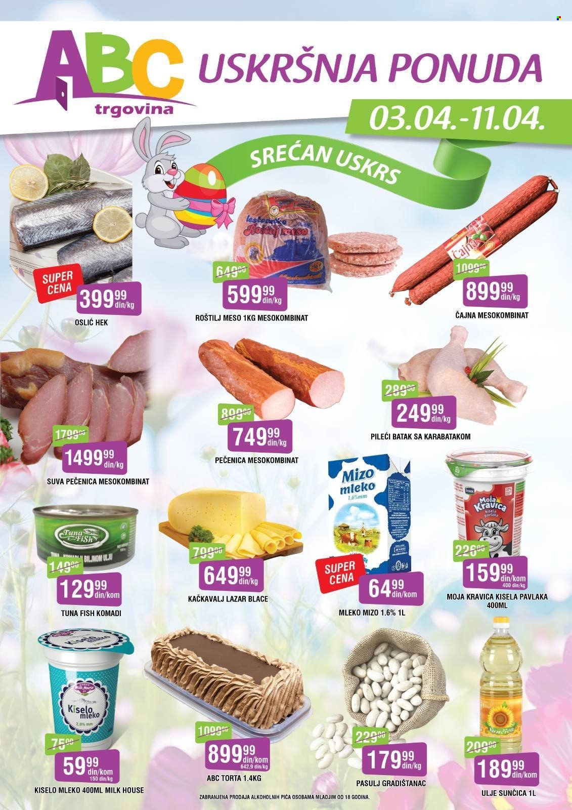 ABC Trgovina katalog - 03.04.2026 - 11.04.2026. Stranica 1