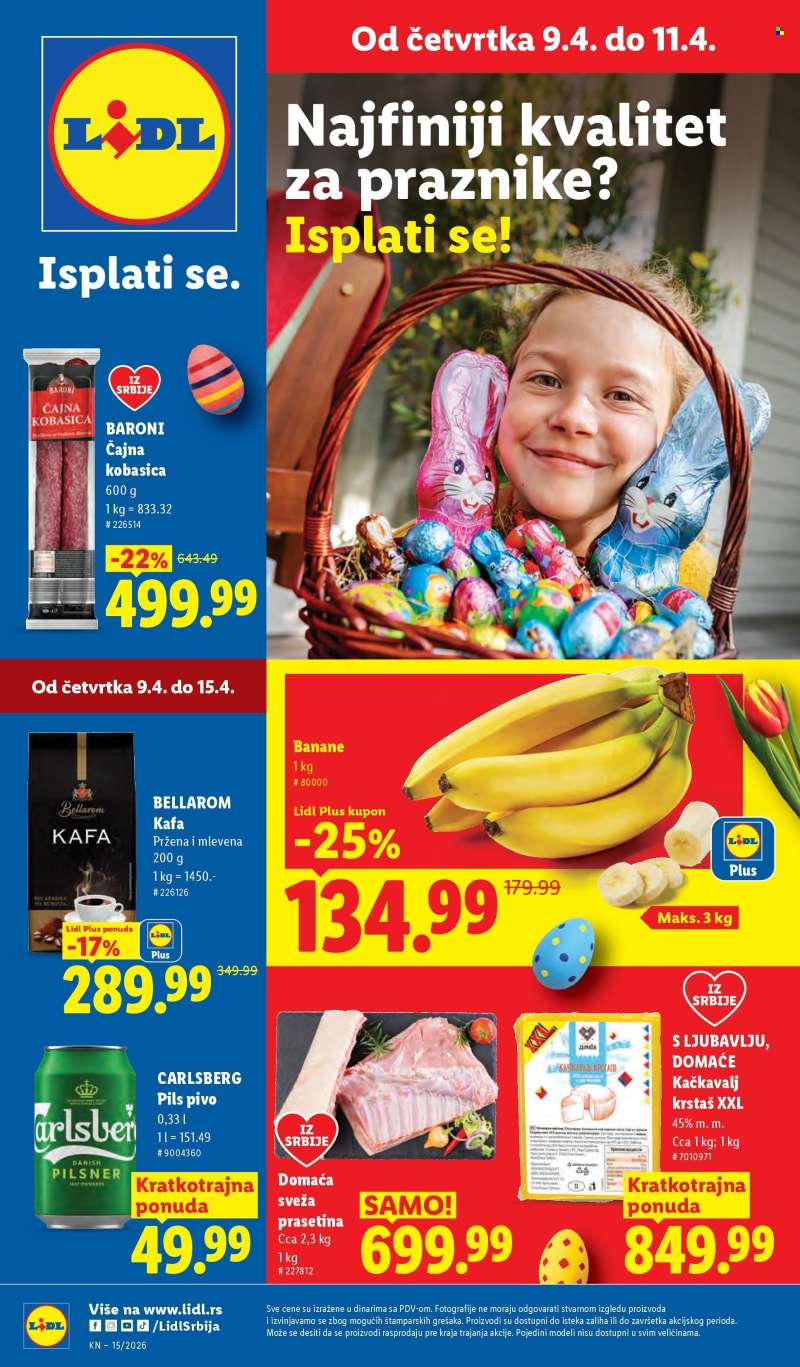Lidl katalog - 09.04.2026 - 15.04.2026.