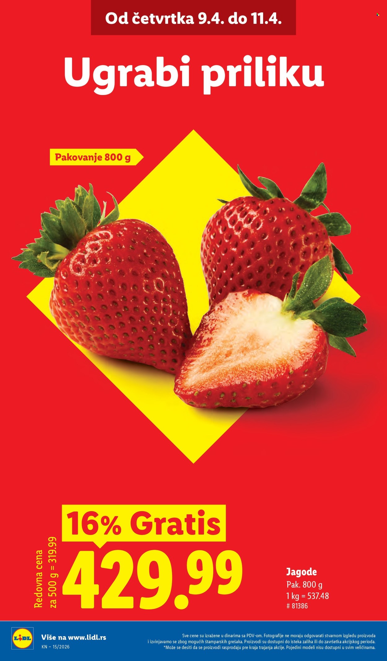 Lidl katalog - 09.04.2026 - 15.04.2026. Stranica 2