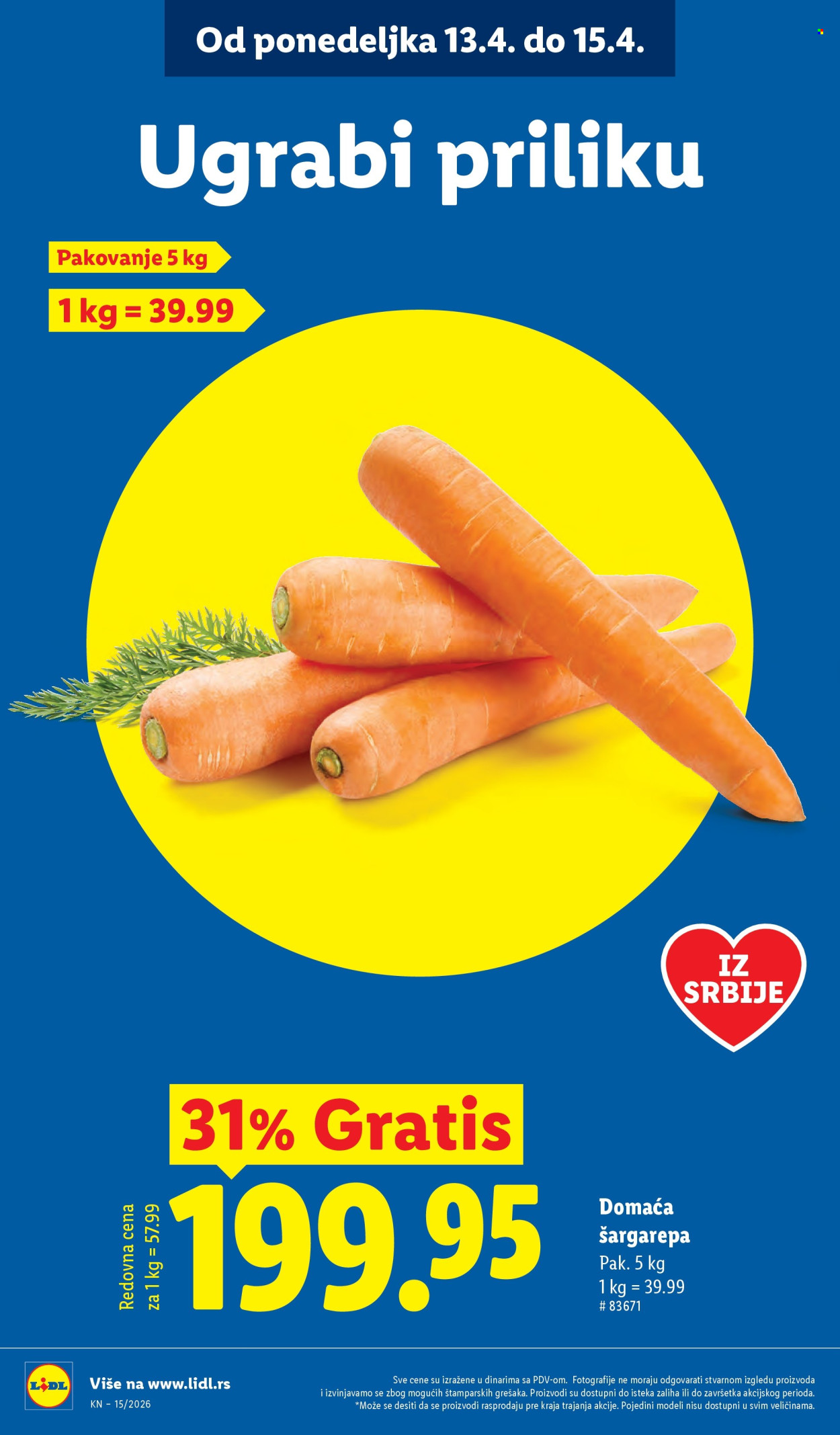 Lidl katalog - 09.04.2026 - 15.04.2026. Stranica 12