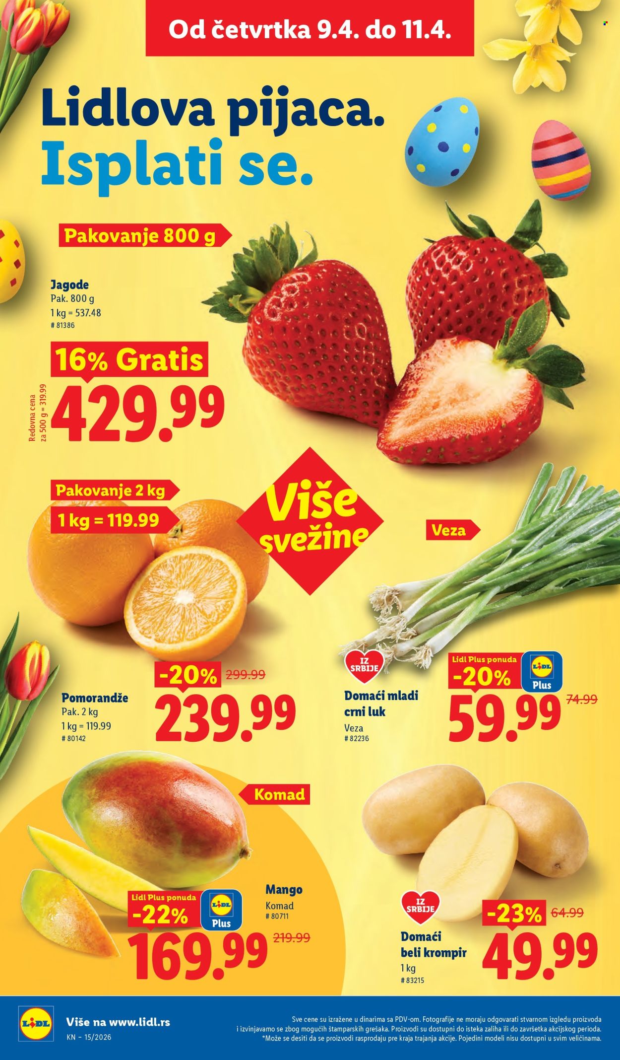 Lidl katalog - 09.04.2026 - 15.04.2026. Stranica 16