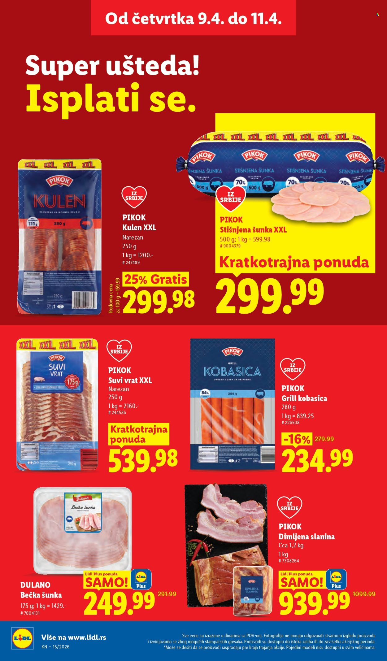 Lidl katalog - 09.04.2026 - 15.04.2026. Stranica 20