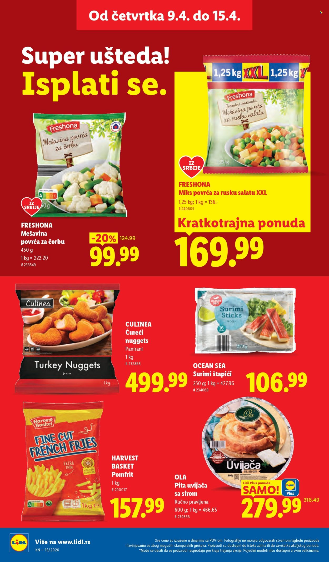 Lidl katalog - 09.04.2026 - 15.04.2026. Stranica 22