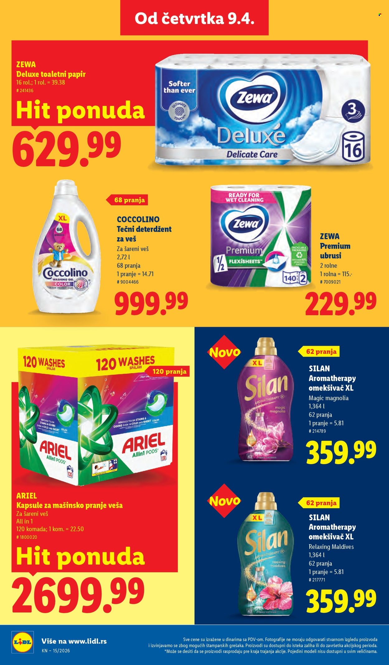 Lidl katalog - 09.04.2026 - 15.04.2026. Stranica 44