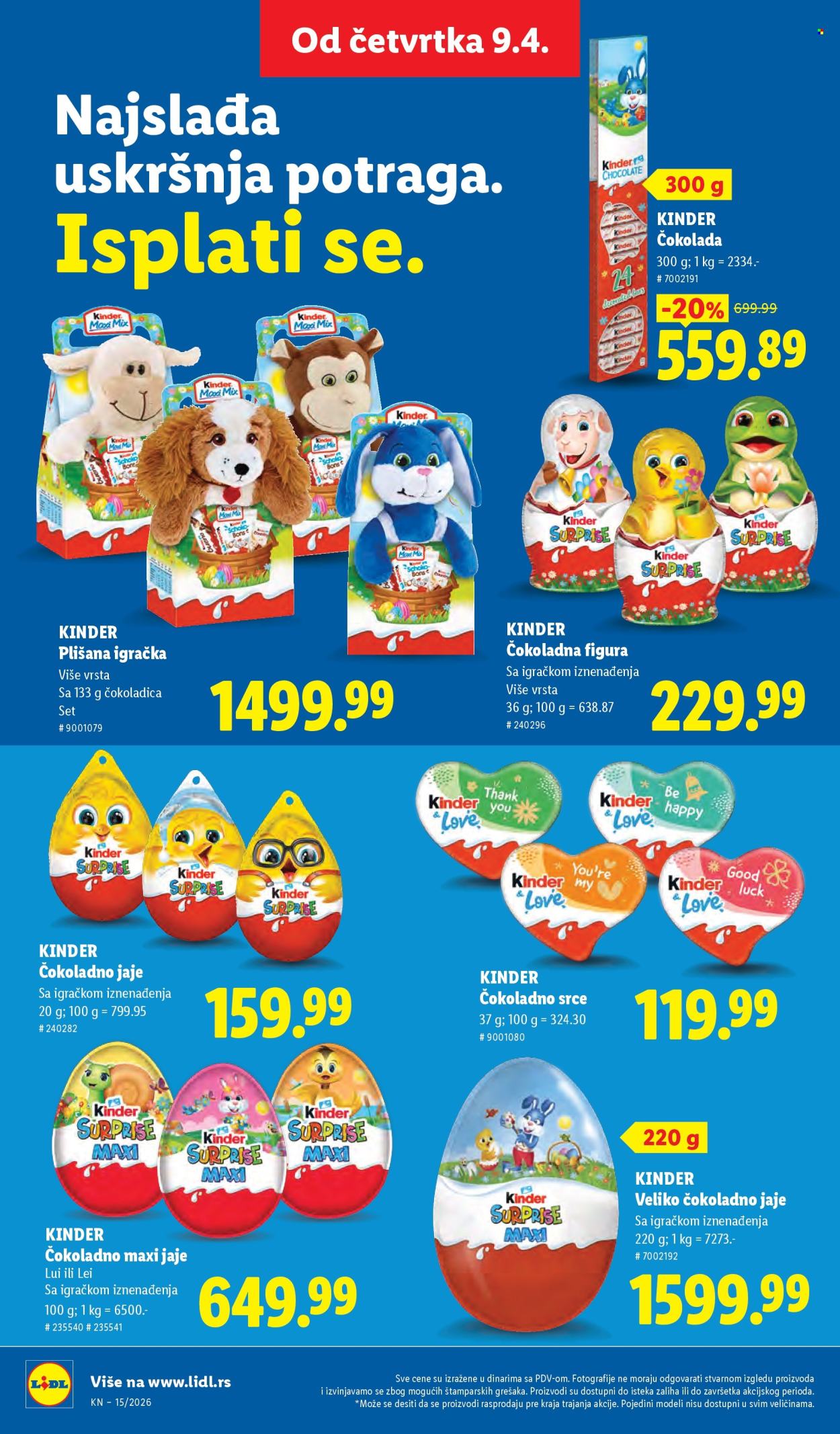 Lidl katalog - 09.04.2026 - 15.04.2026. Stranica 70