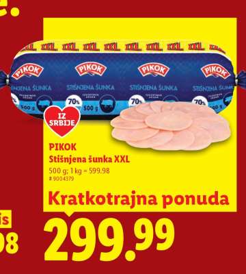 Pikok Stišnjena šunka XXL