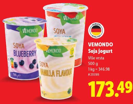 Vemondo Soja jogurt