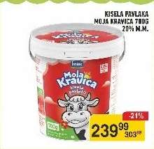 Kisela pavlaka Moja kravica 700g