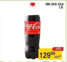 Sok Coca-Cola 1,5L
