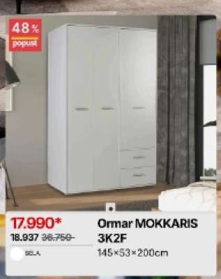 Ormar MOKKARIS 3K2F
