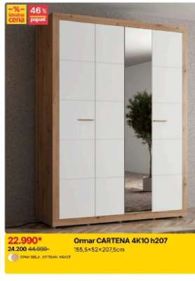 Ormar CARTENA 4K1O h207