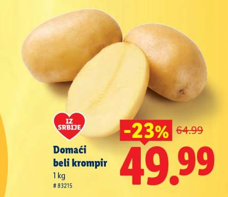 Domaći beli krompir