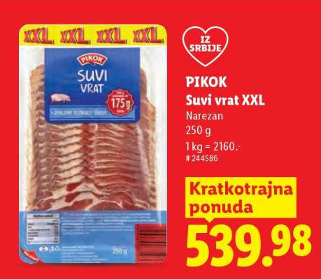 Pikok Suvi vrat XXL
