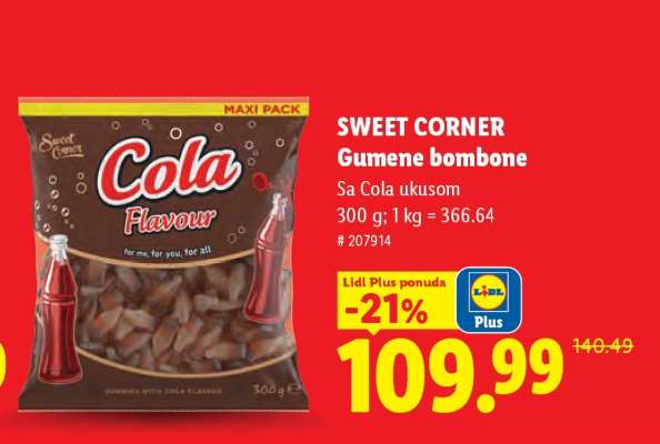 Sweet Corner Gumene bombone