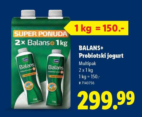 Balans+ Probiotski jogurt