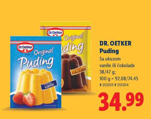 Dr. Oetker Puding