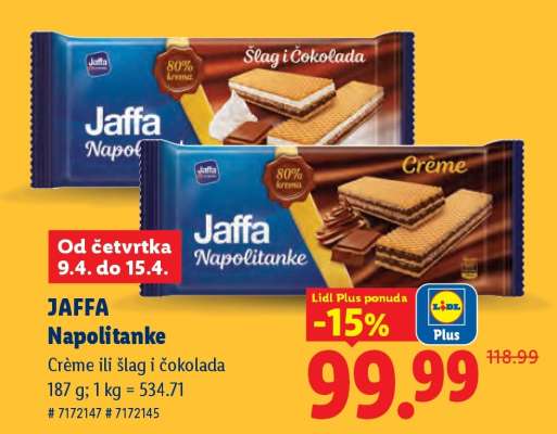 JAFFA NAPOLITANKE