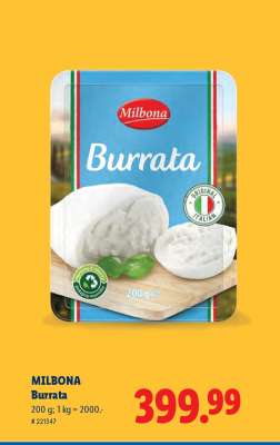 Milbona Burrata