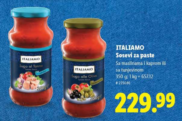 Italiamo Sosevi za paste