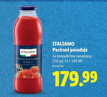 Italiamo Pasirani paradajz