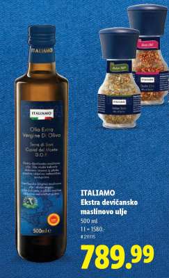 Italiamo Ekstra devičansko maslinovo ulje