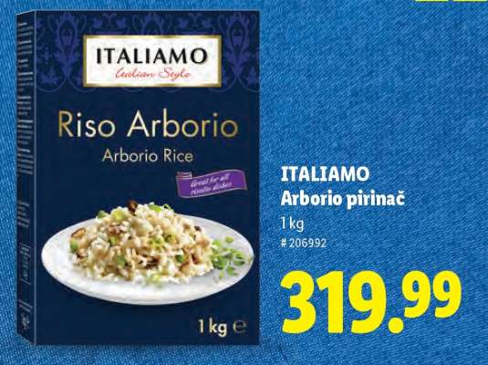 Italiamo Arborio pirinač