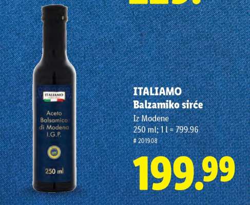 Italiamo Balzamiko sirće
