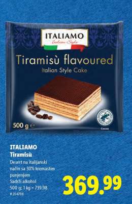 Italiamo Tiramisu