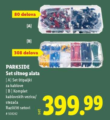 PARKSIDE Set sitnog alata
